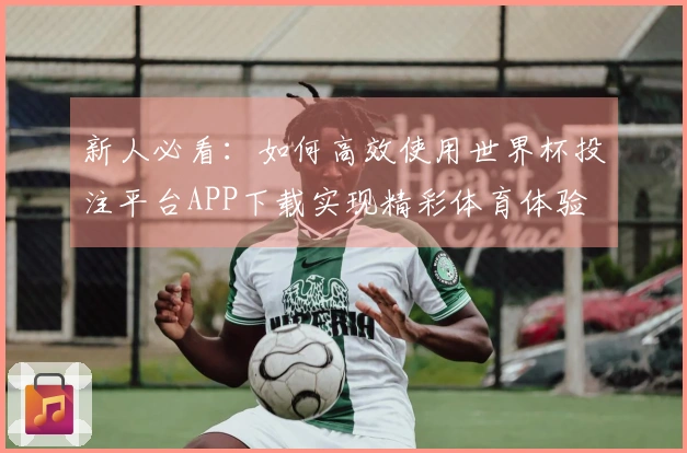 新人必看：如何高效使用世界杯投注平台APP下载实现精彩体育体验